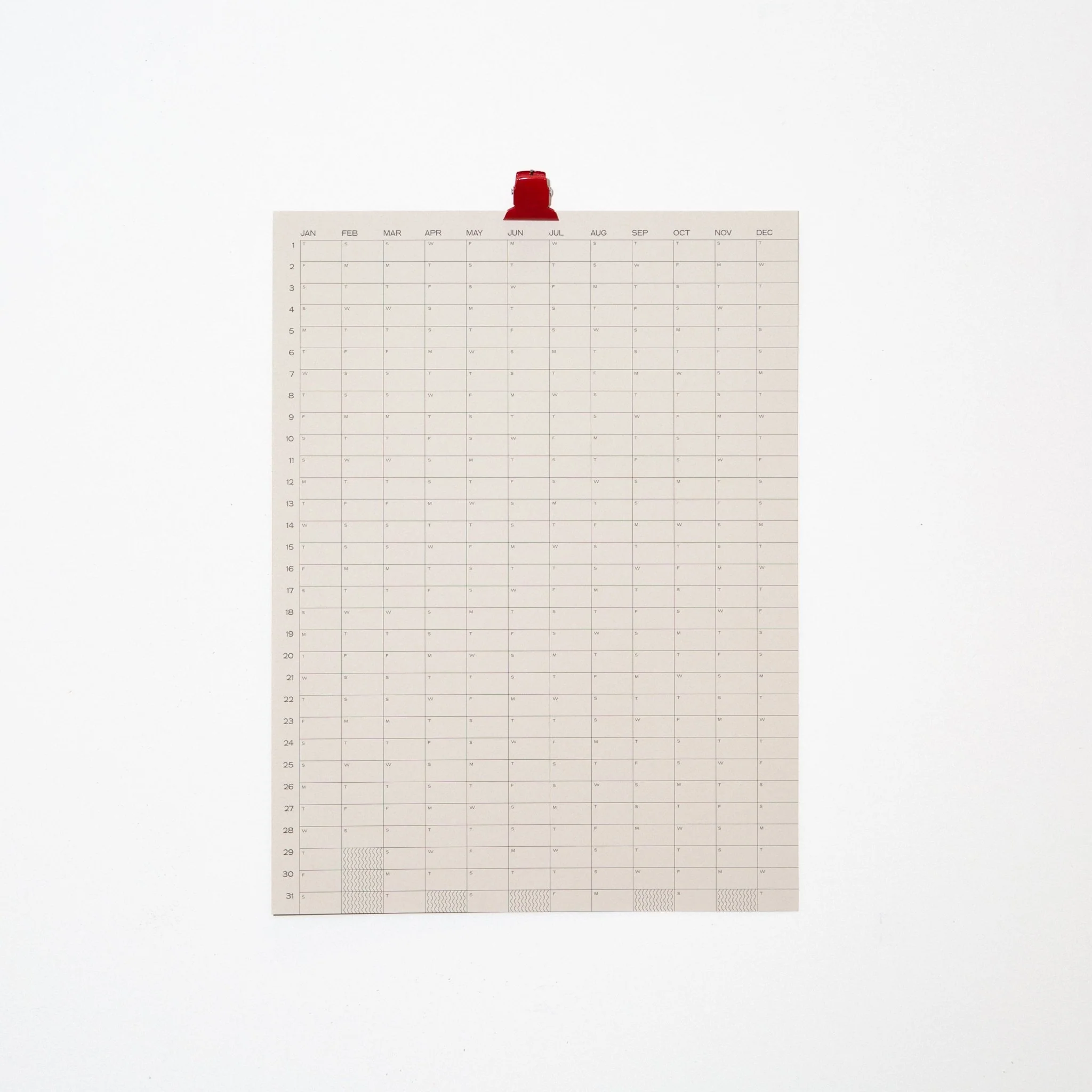 2026 Yearly Wall Calendar - Image 4