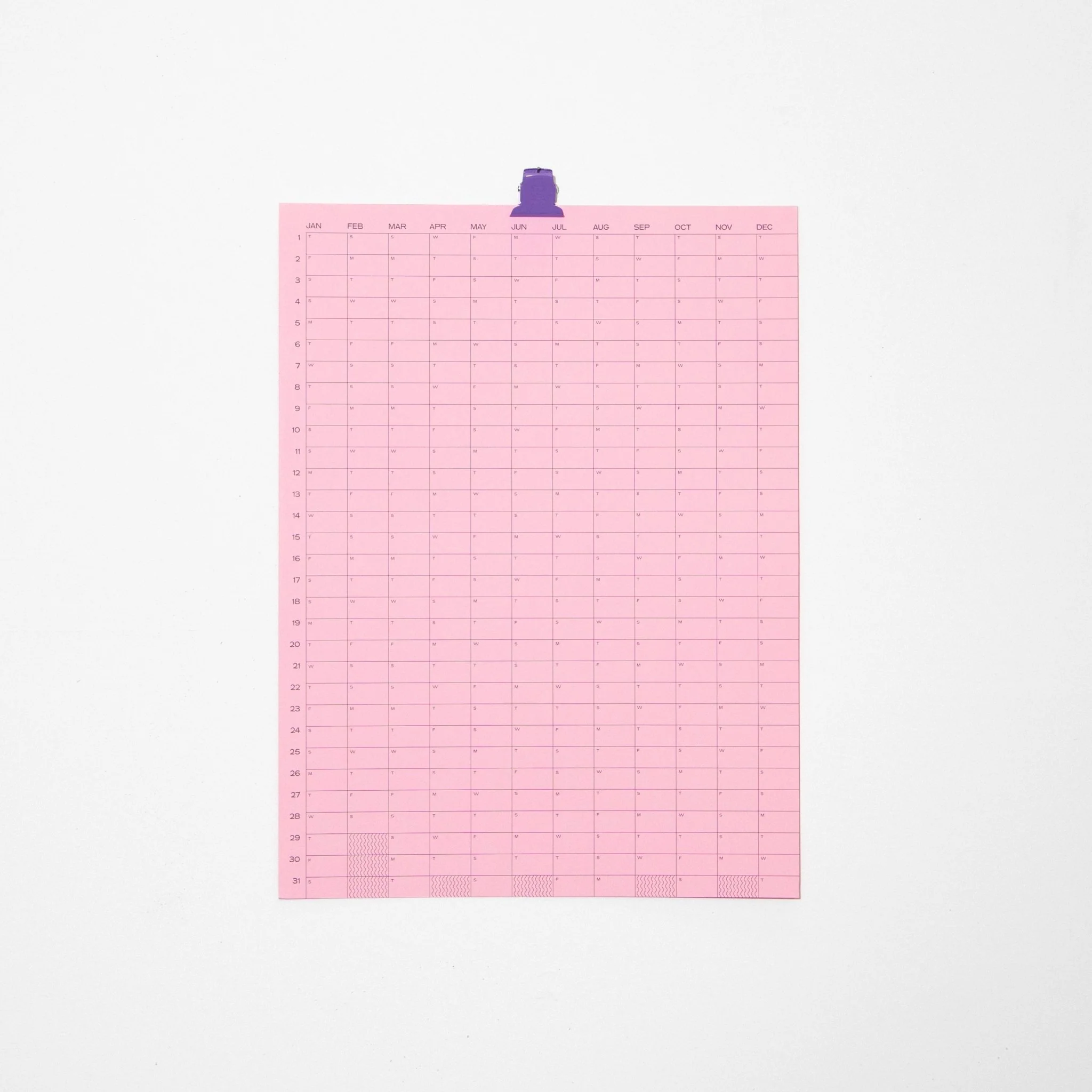 2026 Yearly Wall Calendar - Image 4