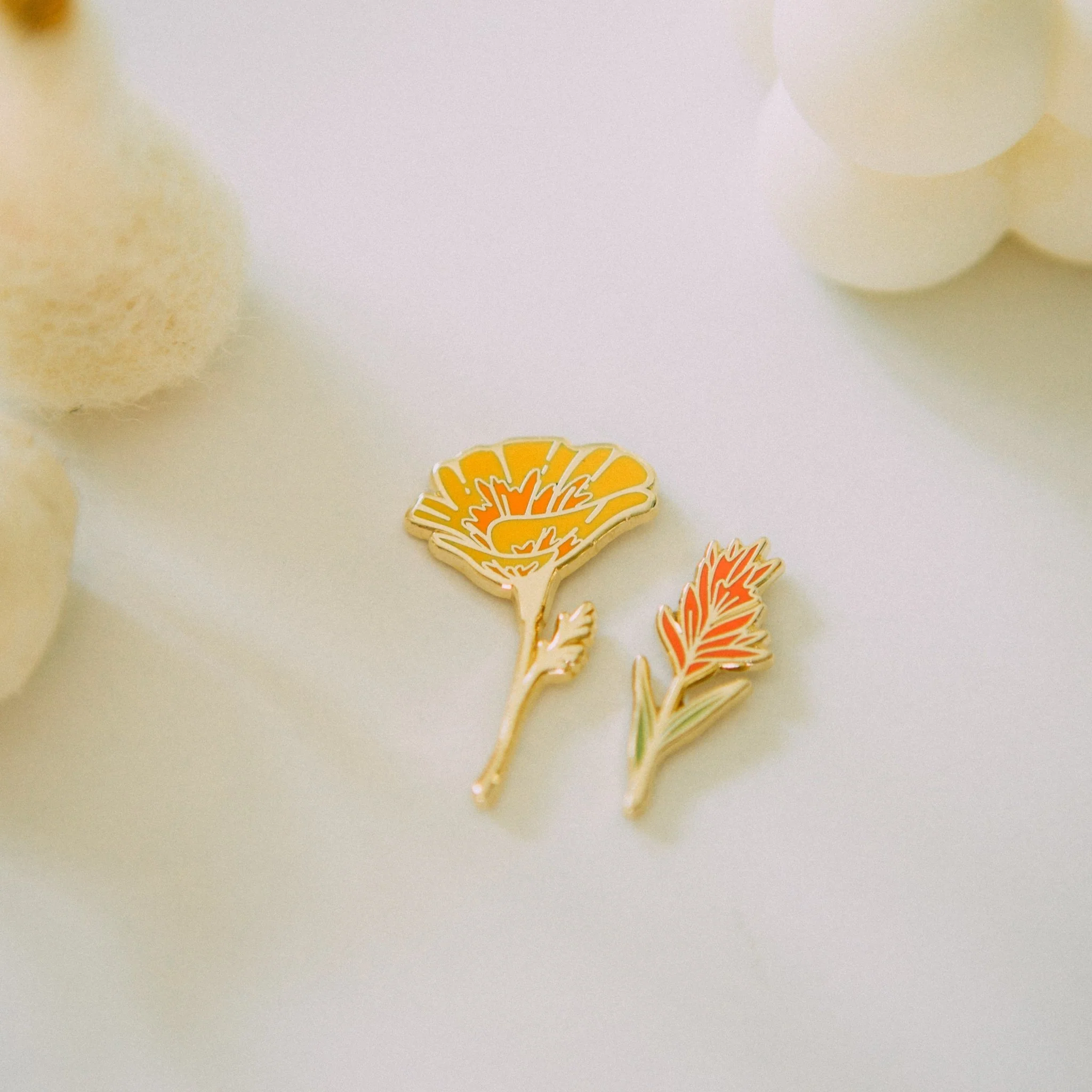 California Poppy Pin - Image 5