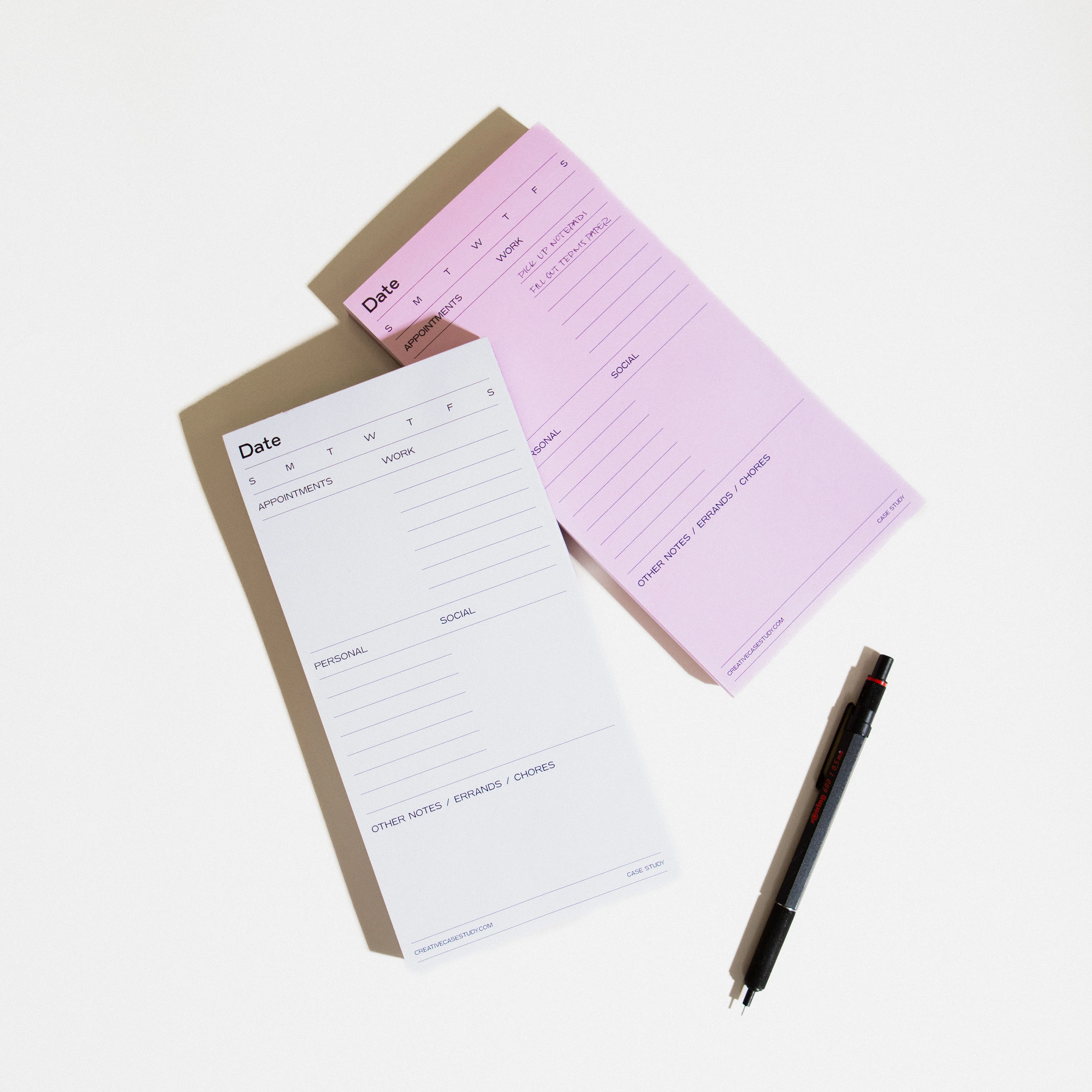 Daily Task Pad - Pink & Yellow - Image 7