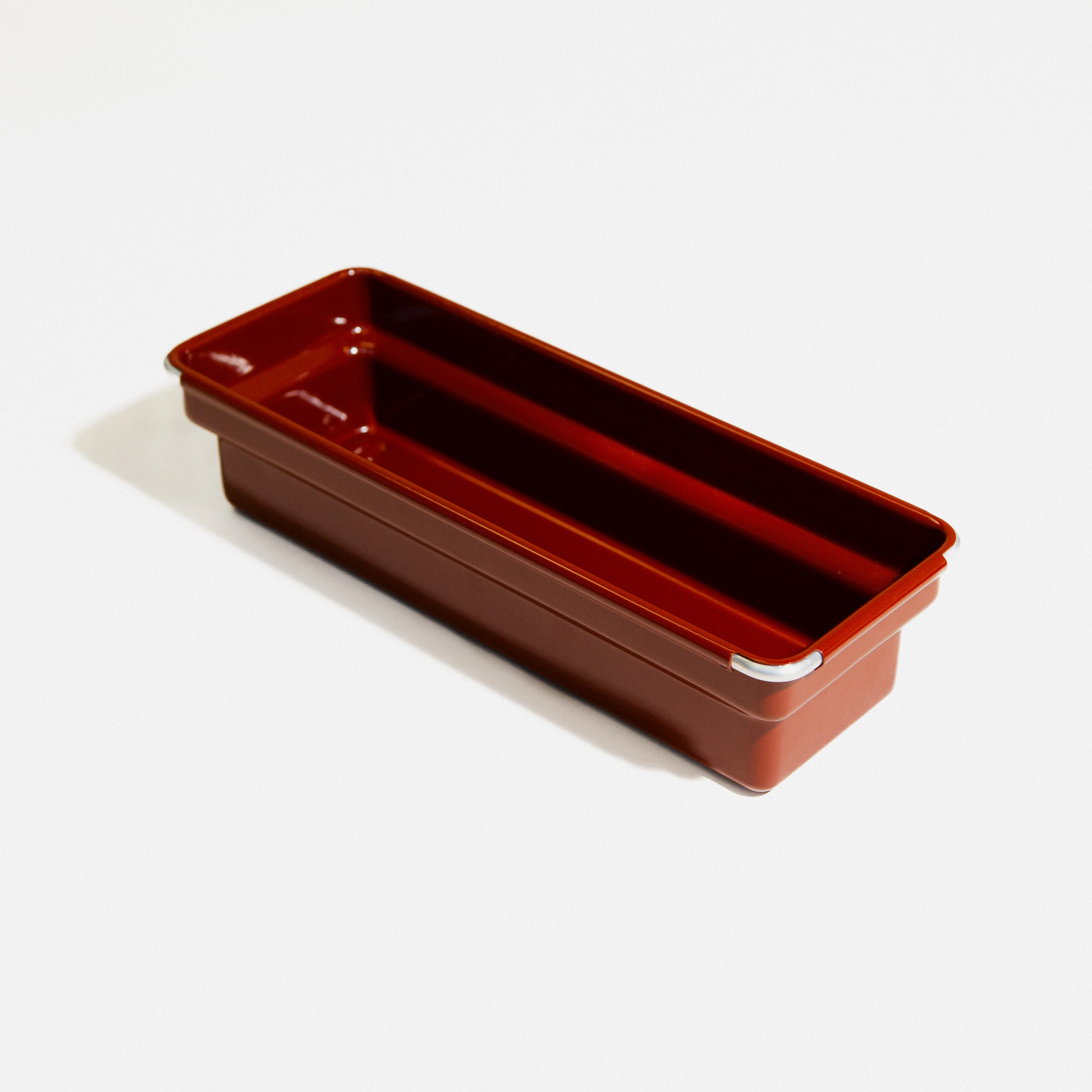 Glossy Steel Desktop Tray - Deep - Image 8