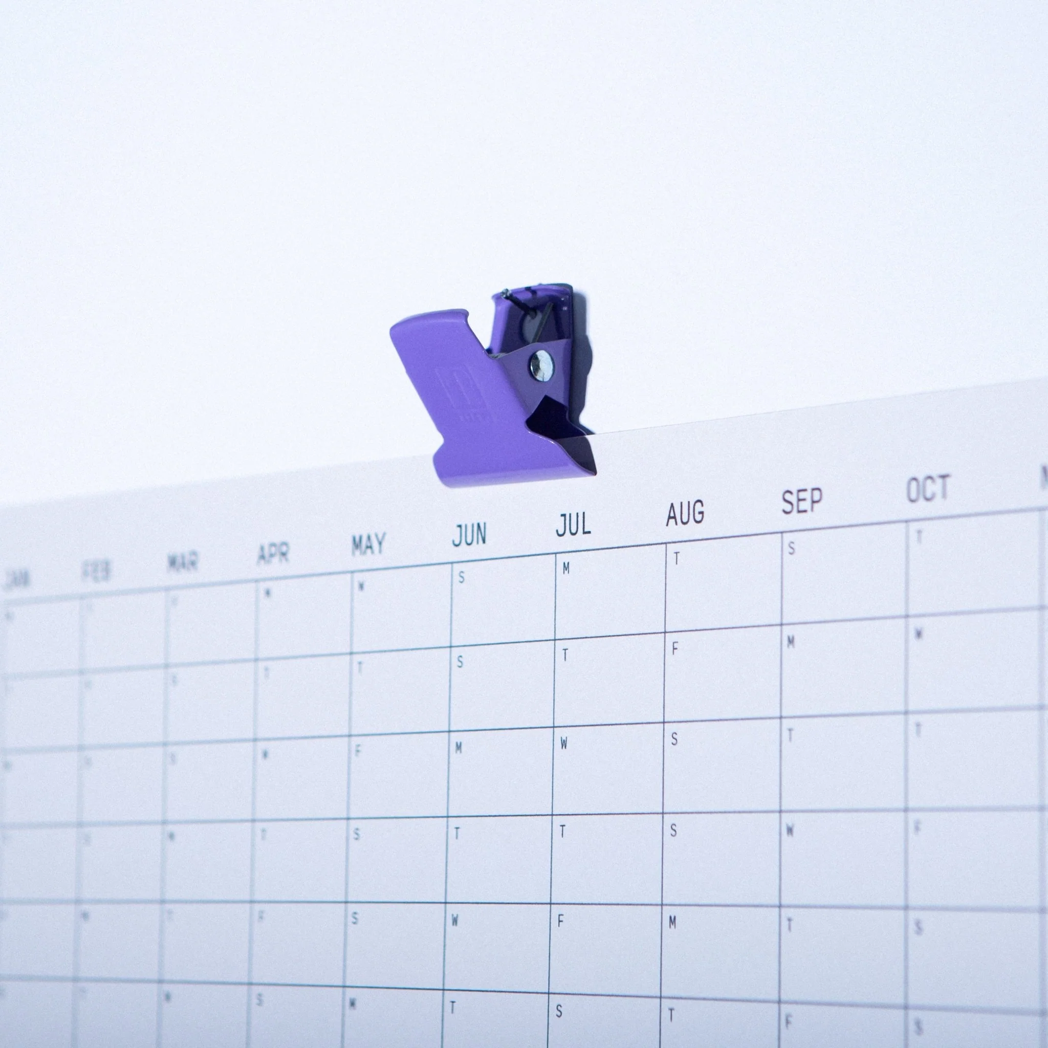 Metal Stationery Clip - Lavender - Image 3