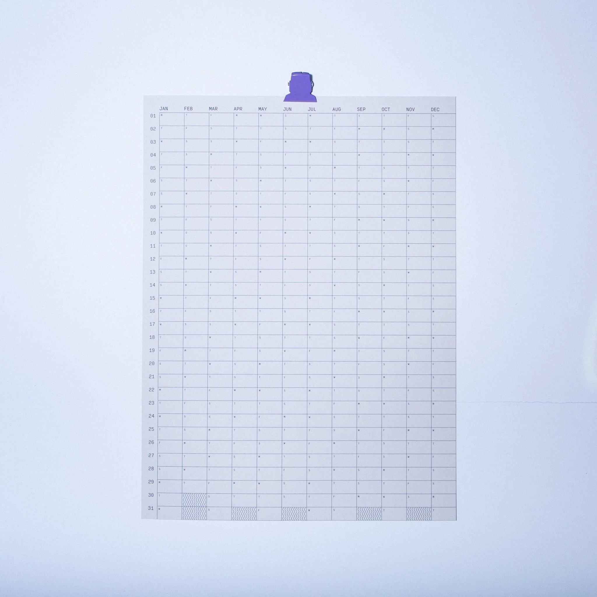 Metal Stationery Clip - Lavender - Image 7