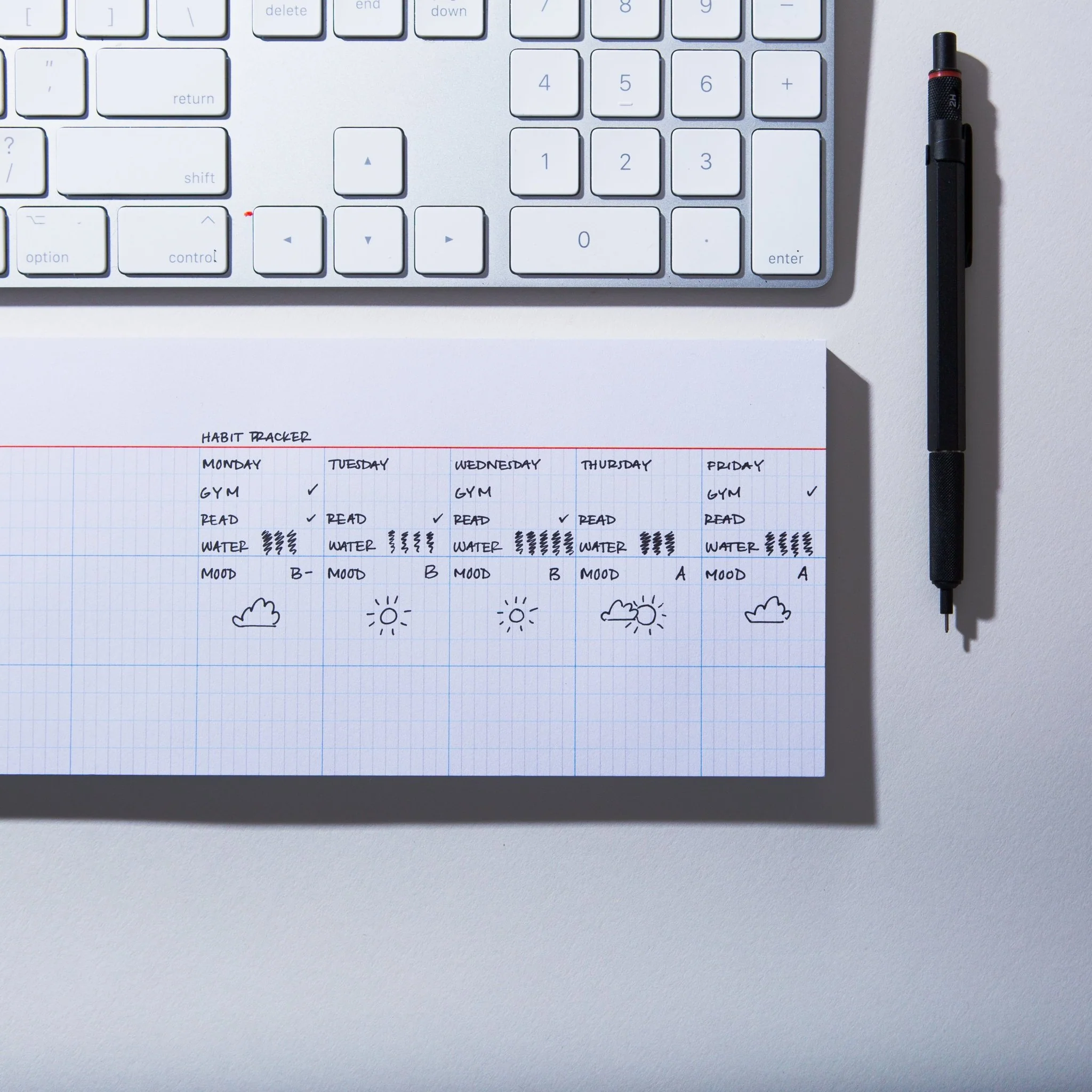 Keyboard Desk Notepad - Image 7