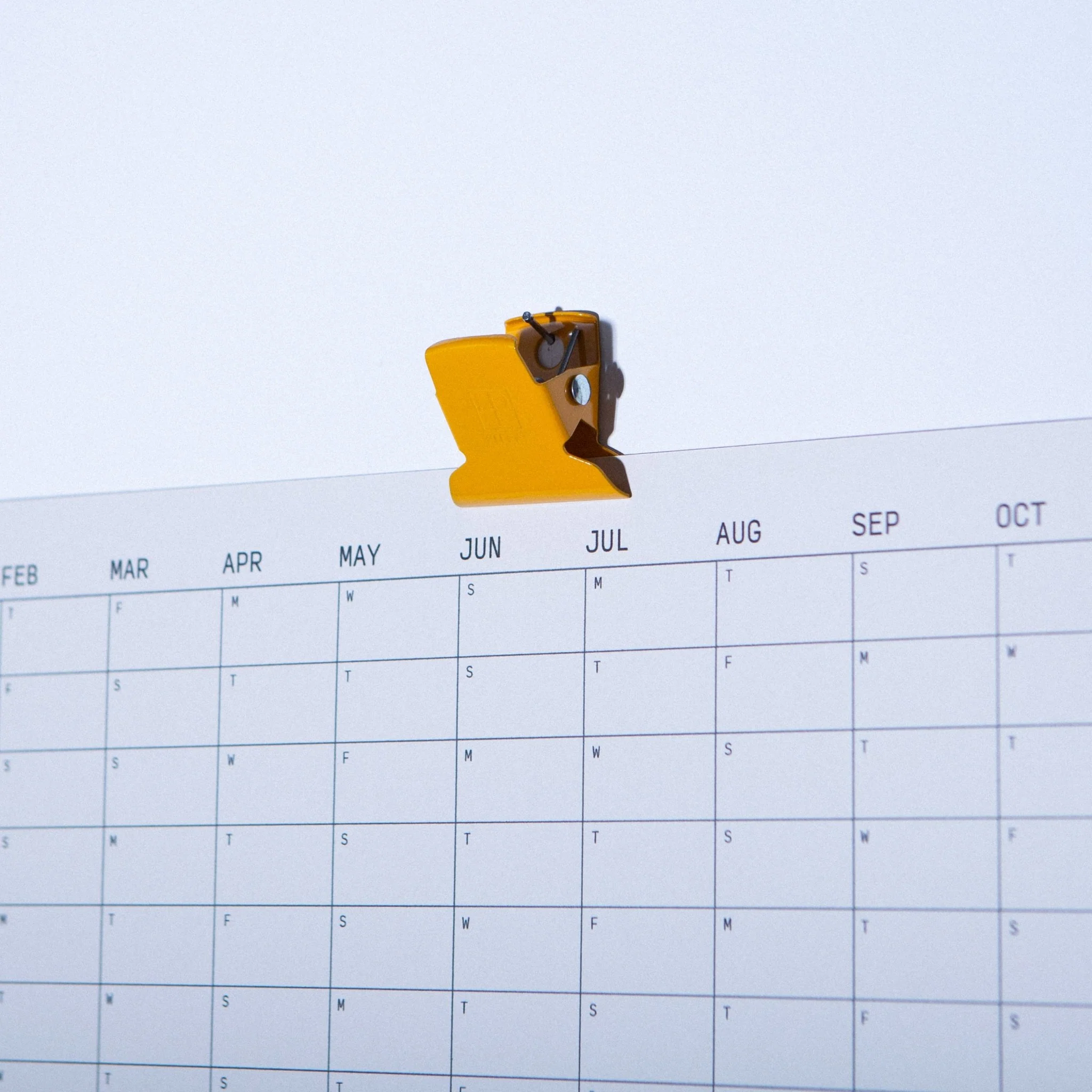 Metal Stationery Clip - Tangerine - Image 3