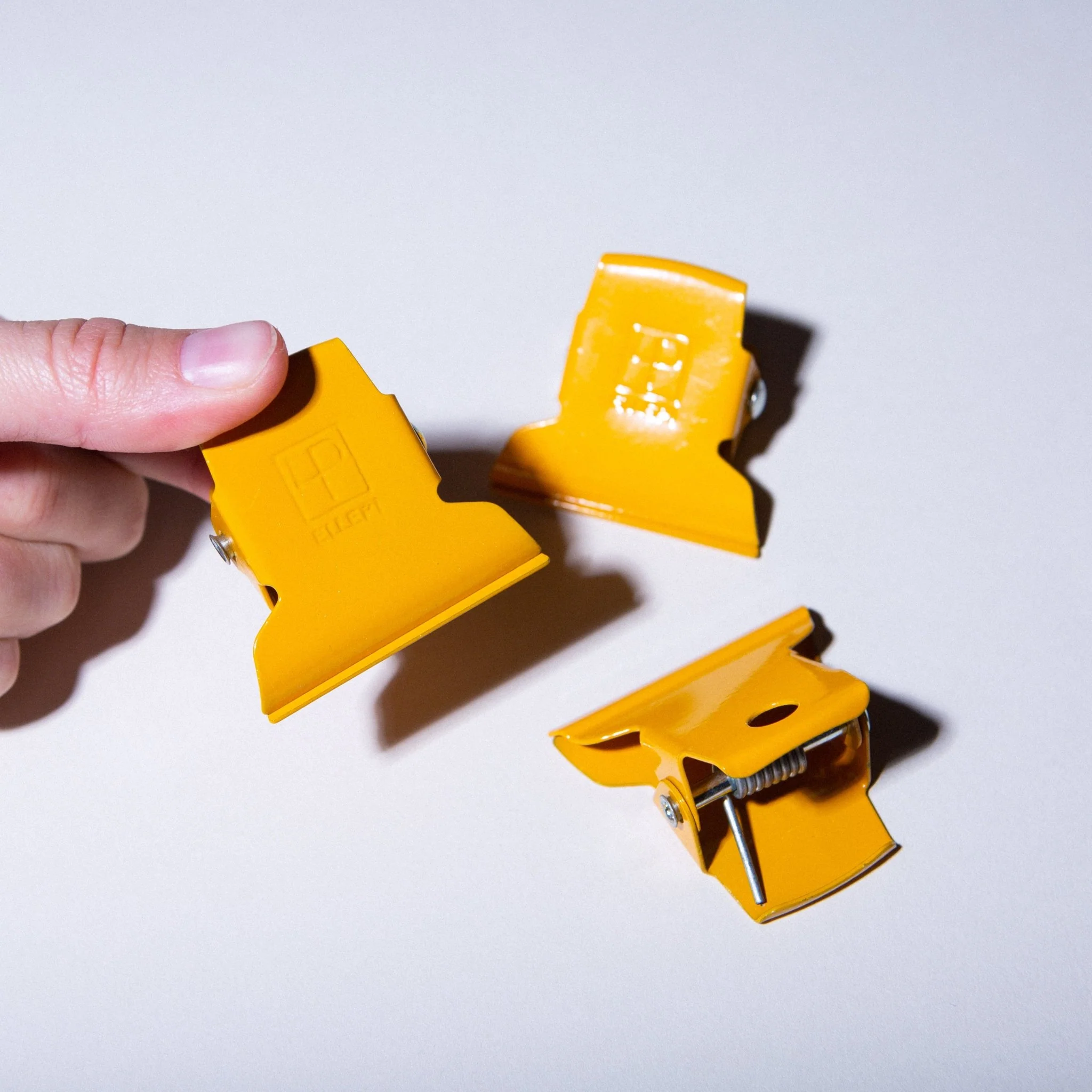 Metal Stationery Clip - Tangerine - Image 4