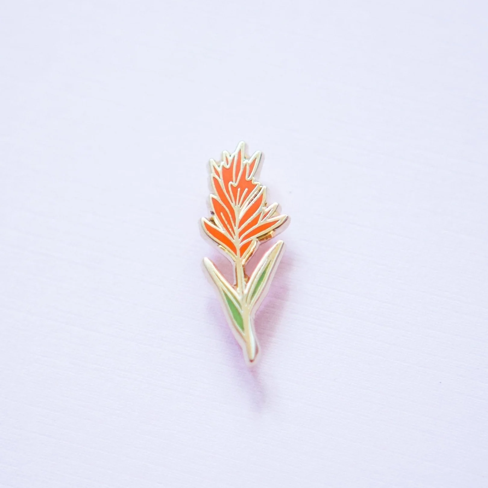 Indian Paintbrush Pin - Image 3