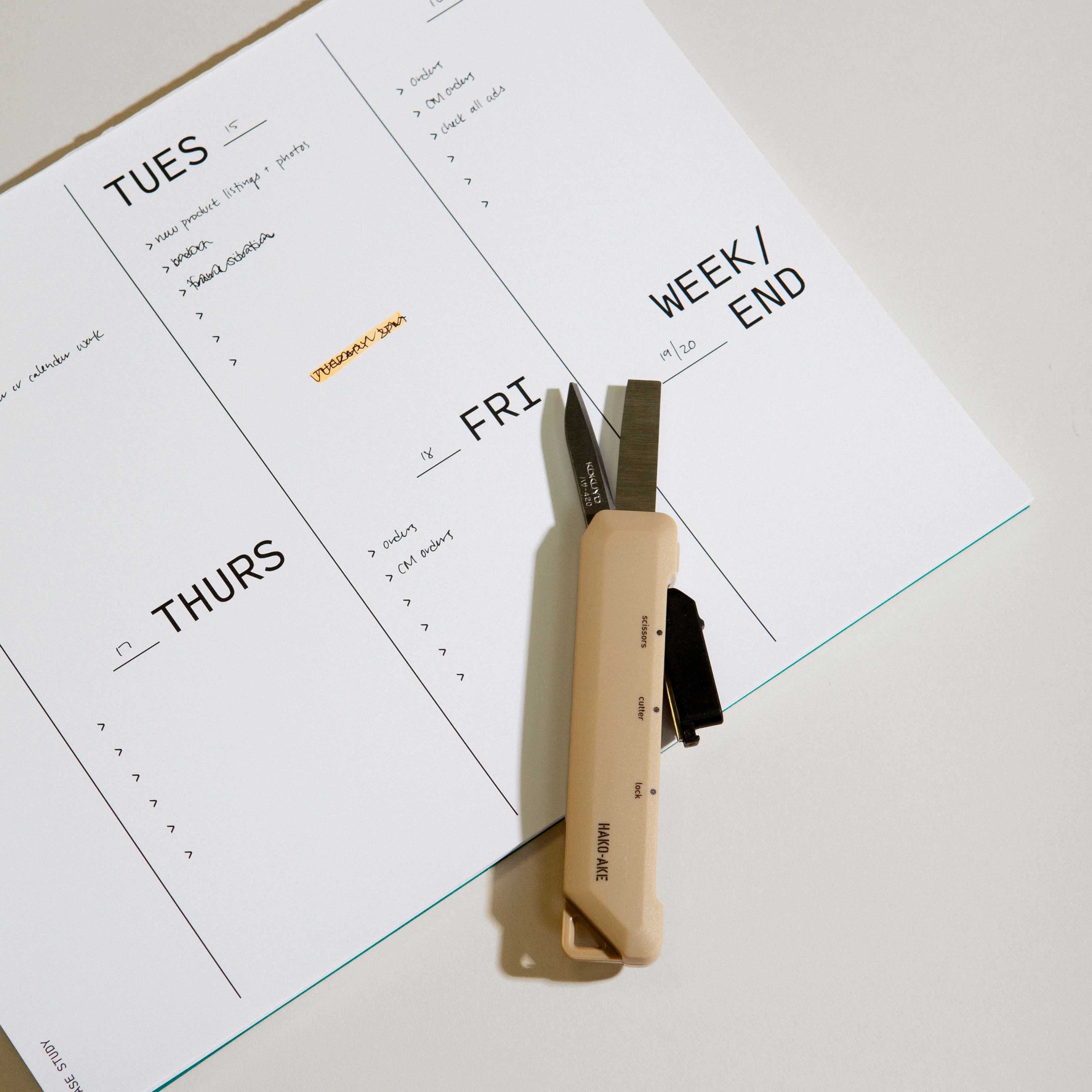 Portable Box Cutter & Scissors - Image 4