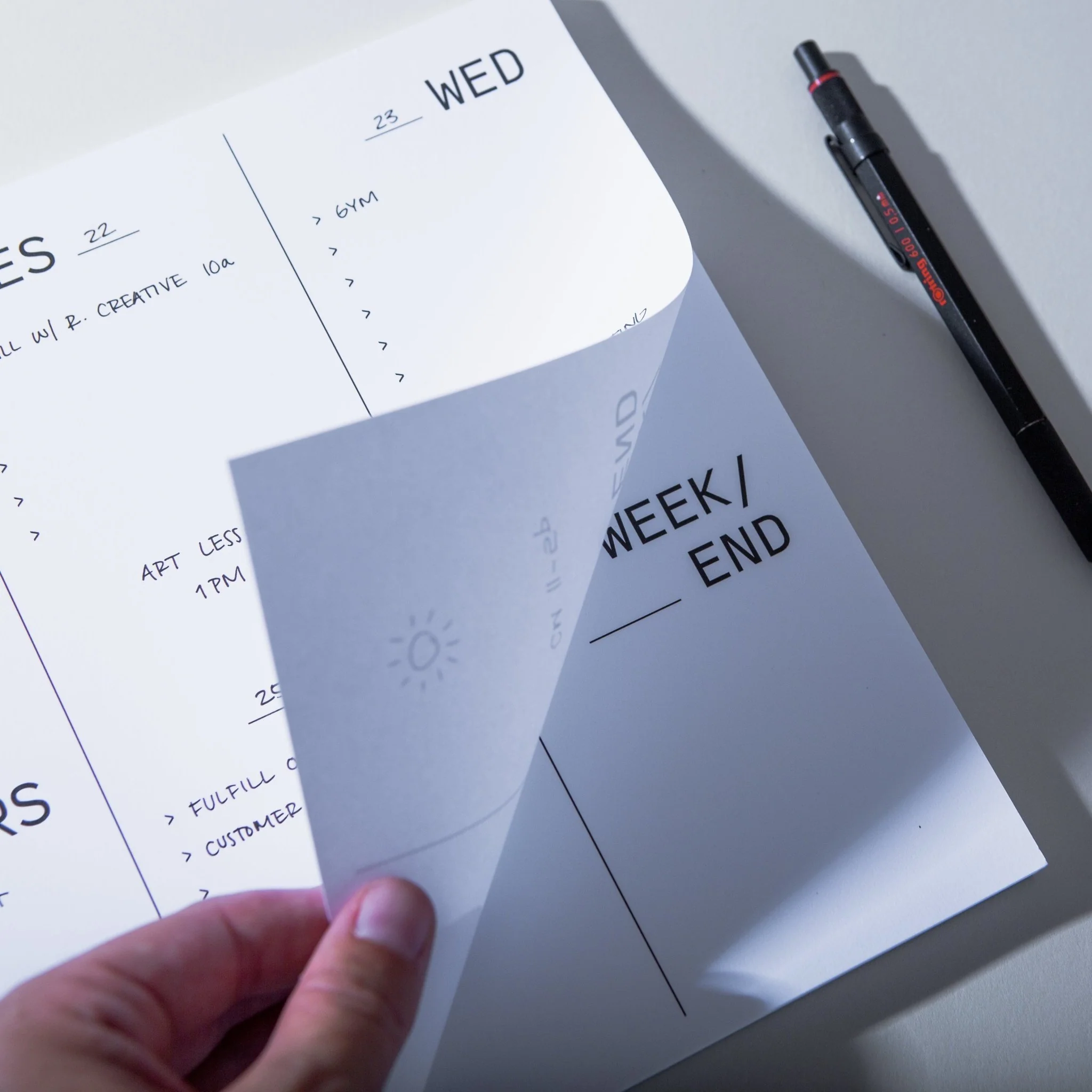 Large Weekly Desk Planner - Image 4